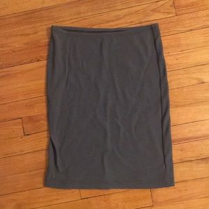 Ribbed American apparel pencil skirt